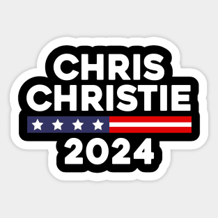 Chris Christie For President 2024 Presidential Campaign Sticker